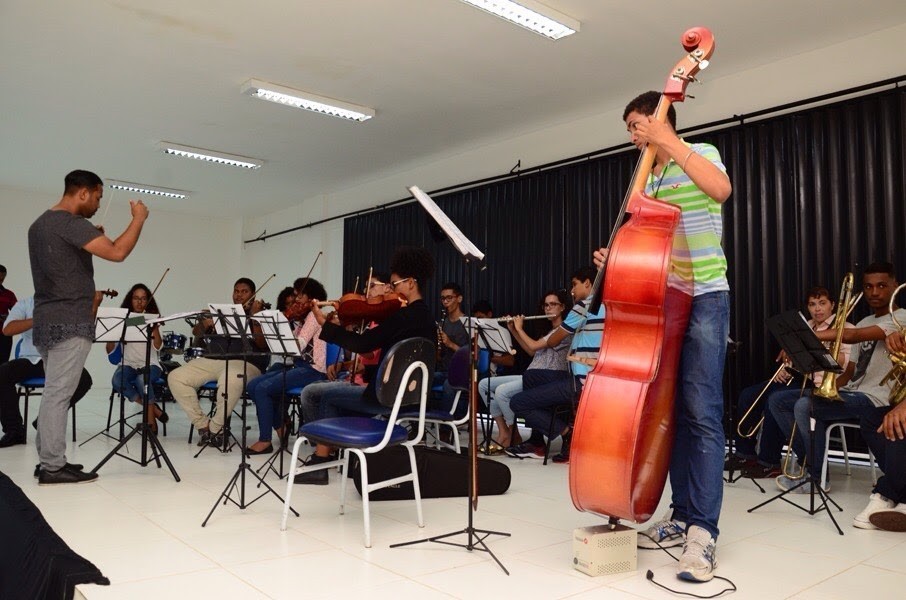 Ensaio da Orquestra Metropolitana